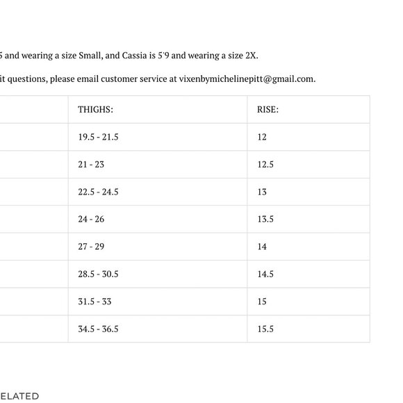 Vixen by Micheline Pitt Capri Pants in Faux Denim Size medium - Picture 11 of 12